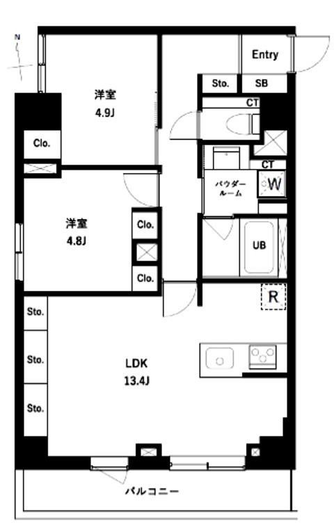 アーバンパーク高井戸 間取り