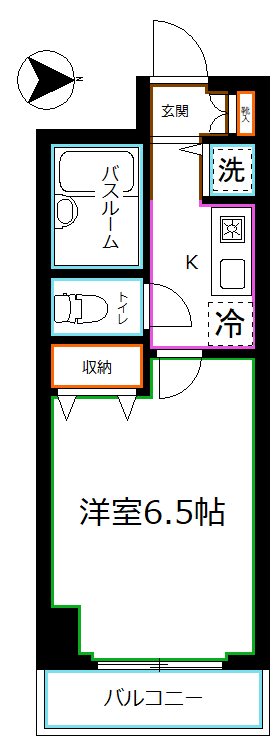 東京都杉並区和田２丁目 間取り