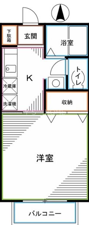 die Blume（ディ・ブルーメ）  間取り