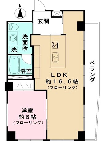 キャニオンマンション三鷹 間取り
