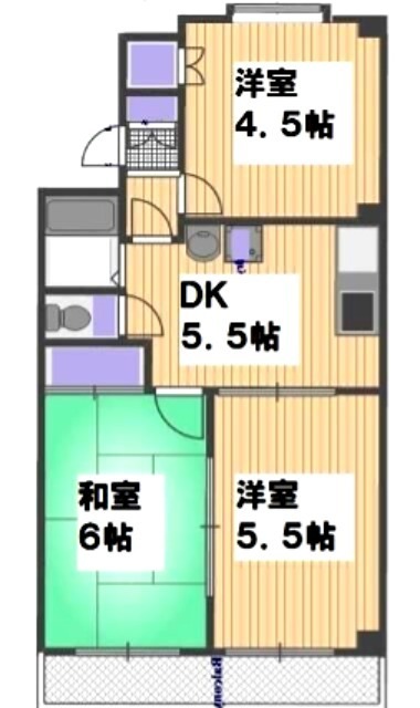 ガーデンハイツC 間取り