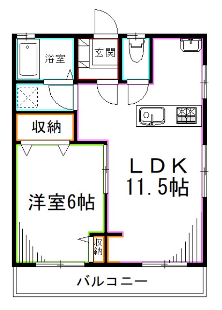東京都杉並区西荻北５丁目 間取り