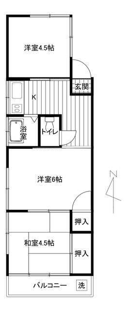 東京都杉並区松庵１丁目 間取り