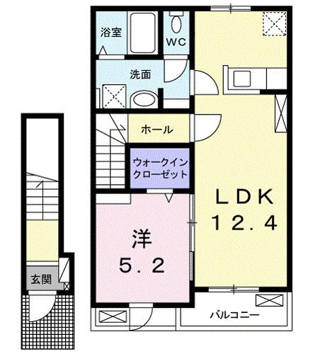 ボヌール 間取り図