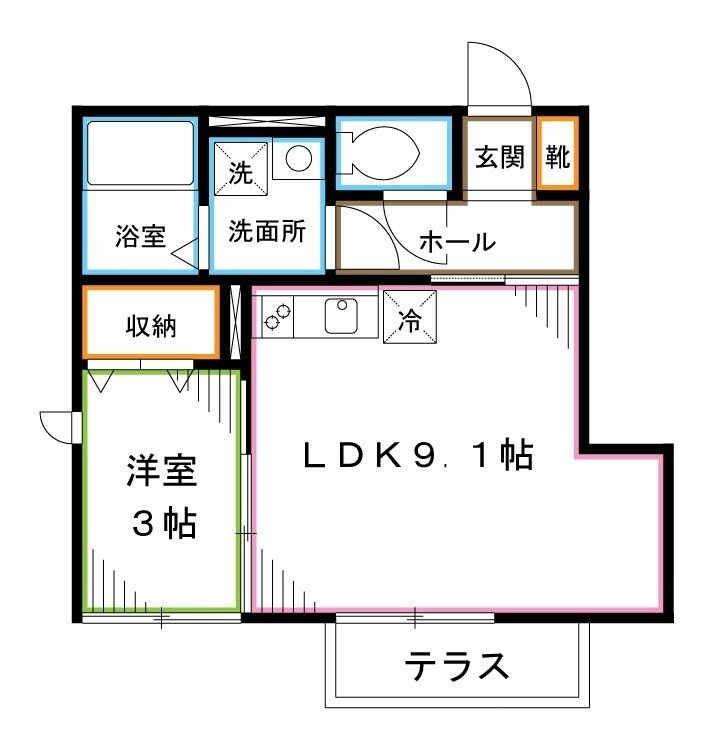 D-sepia 間取り