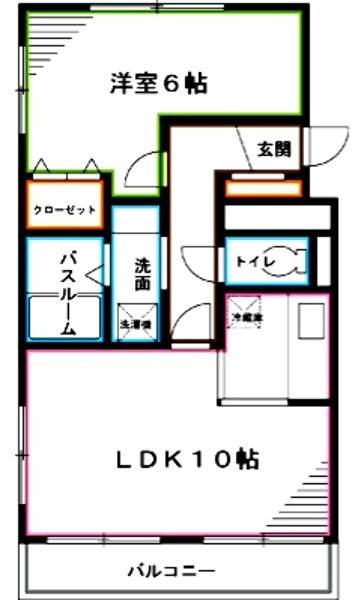 関根コーポ 間取り