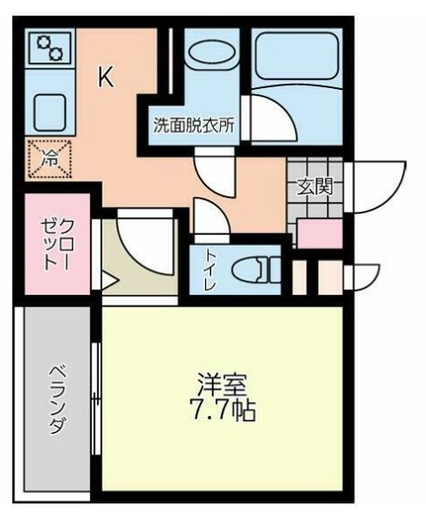 国立KDⅢ 間取り