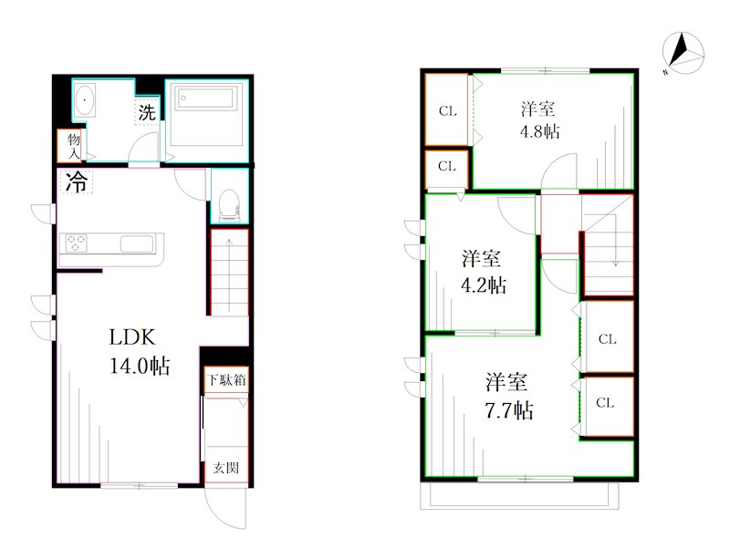モンテ　リーバ 間取り