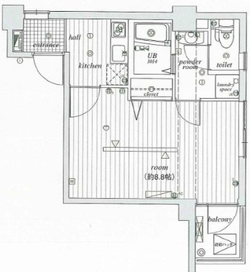 東京都中野区本町３丁目 間取り