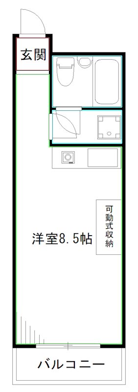 エーエスホームズⅡ 間取り