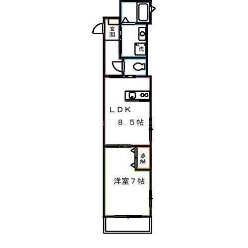 レディッシュガーデン 間取り
