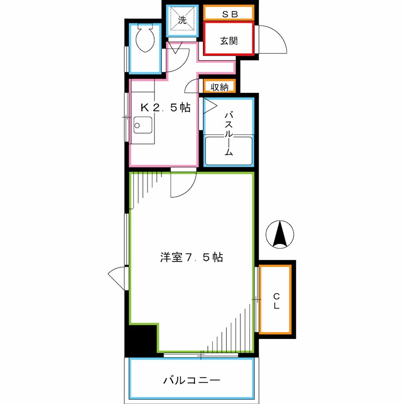 東京都中野区弥生町３丁目 間取り
