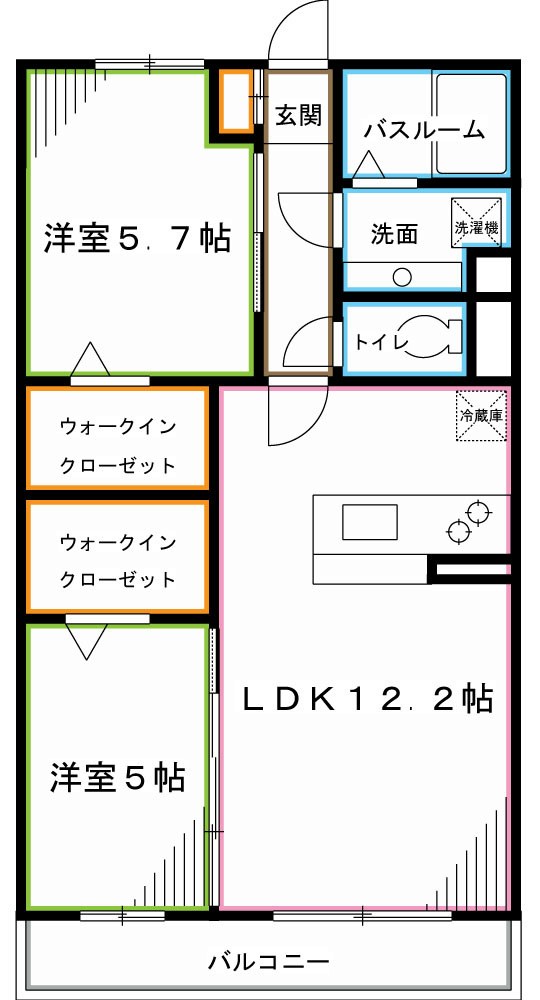 プレミーナコート 間取り