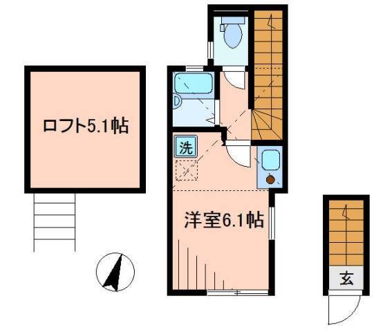 東京都新宿区西落合１丁目 間取り