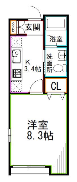 東京都杉並区阿佐谷北２丁目 間取り