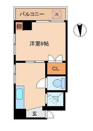 東京都新宿区北新宿３丁目 間取り