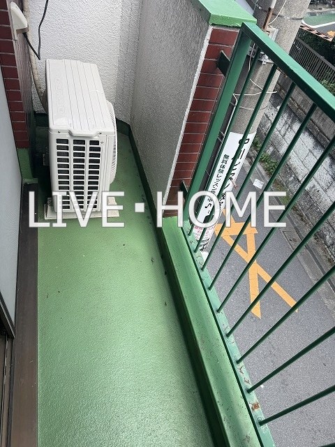 東京都新宿区北新宿３丁目 ベランダ
