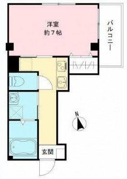 東京都新宿区上落合２丁目 間取り