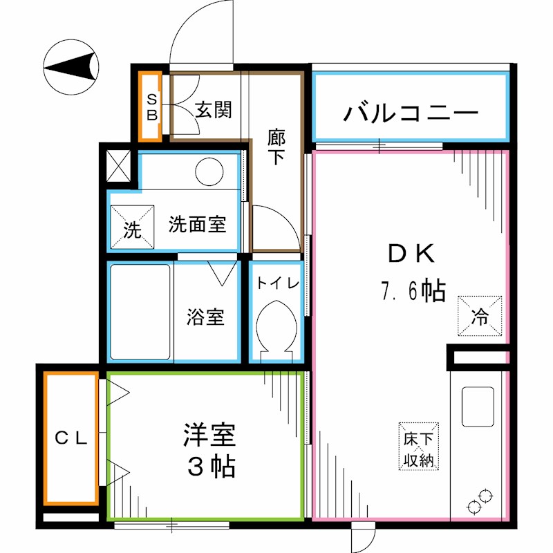 東京都杉並区井草２丁目 間取り