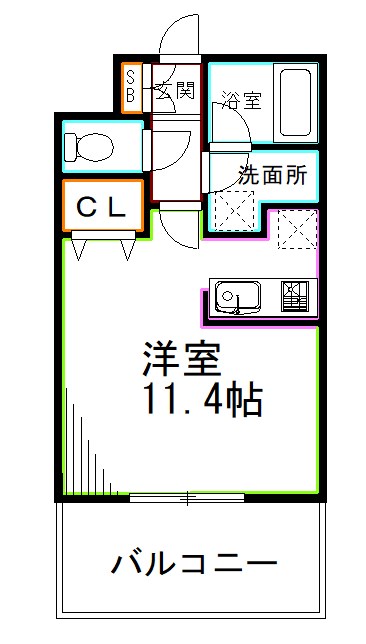 東京都杉並区高井戸東４丁目 間取り