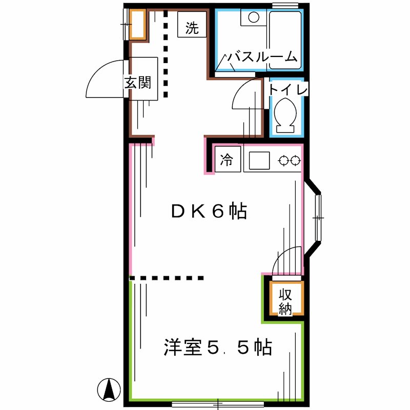 東京都杉並区阿佐谷南３丁目 間取り