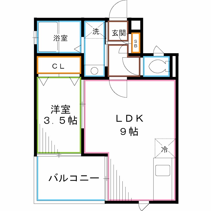 東京都杉並区松庵３丁目 間取り