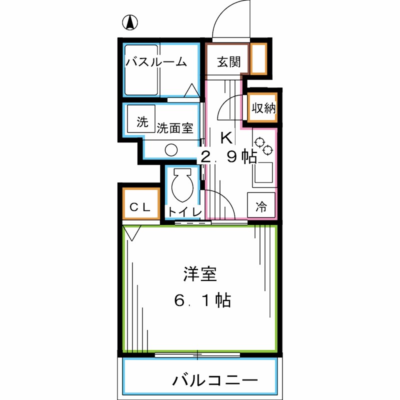 東京都杉並区高円寺北２丁目 間取り