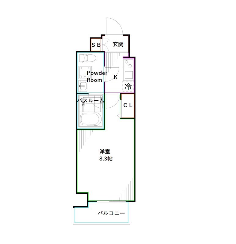 東京都中野区丸山２丁目 間取り
