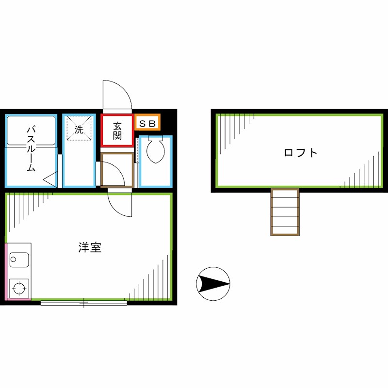 東京都新宿区北新宿３丁目 間取り