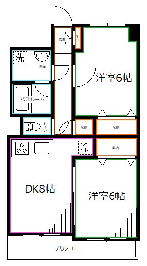 東京都練馬区豊玉南２丁目 間取り