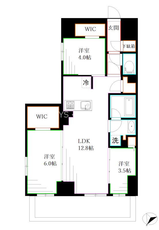 テラス荻窪  間取り