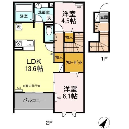 Ｌａ　ｍｅｒ 間取り
