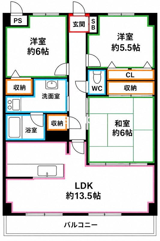 リアライズ花小金井 間取り