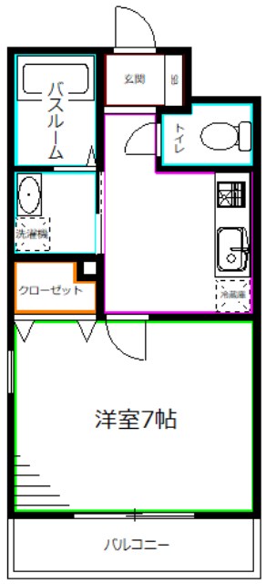 東京都杉並区阿佐谷北４丁目 間取り