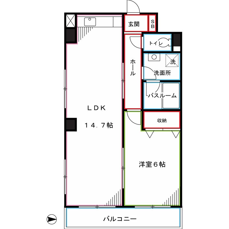 Casa Libro 間取り