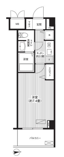 フォルマーレ新中野 間取り