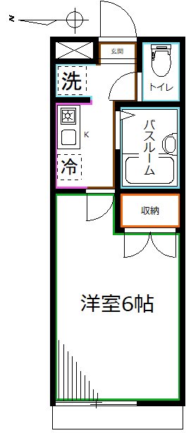 東京都国分寺市東戸倉１丁目 間取り