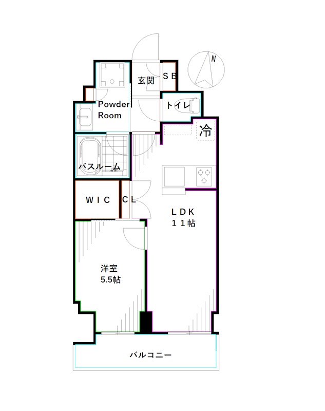 東京都中野区大和町１丁目 間取り