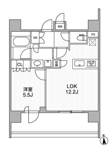 リーラ中野 間取り