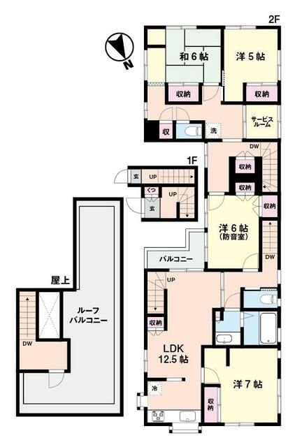 アミューズ松が丘 間取り