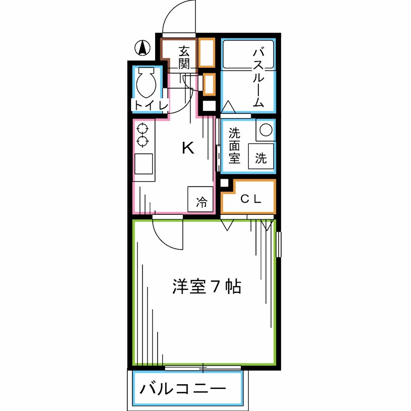 東京都杉並区阿佐谷北４丁目 間取り