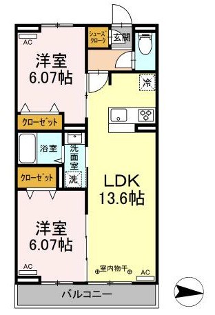 東京都杉並区上荻４丁目 間取り