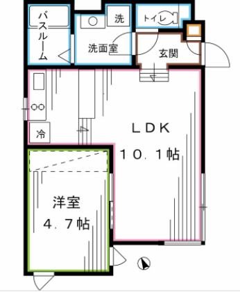 アレーロ高円寺 間取り