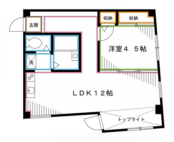 メゾンデュエット 間取り