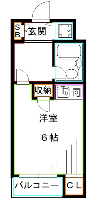 東京都中野区中野５丁目 間取り