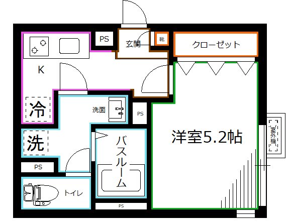 東京都中野区南台２丁目 間取り
