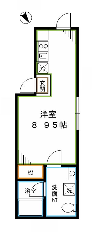 セレーノ上高田 間取り