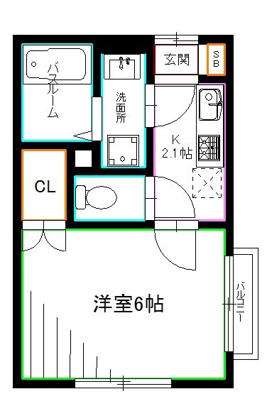 東京都杉並区宮前４丁目 間取り