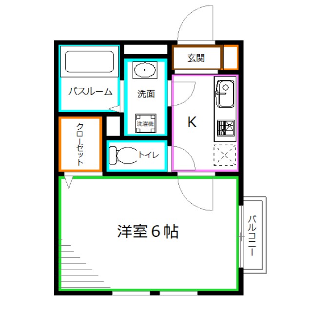 東京都杉並区宮前４丁目 間取り