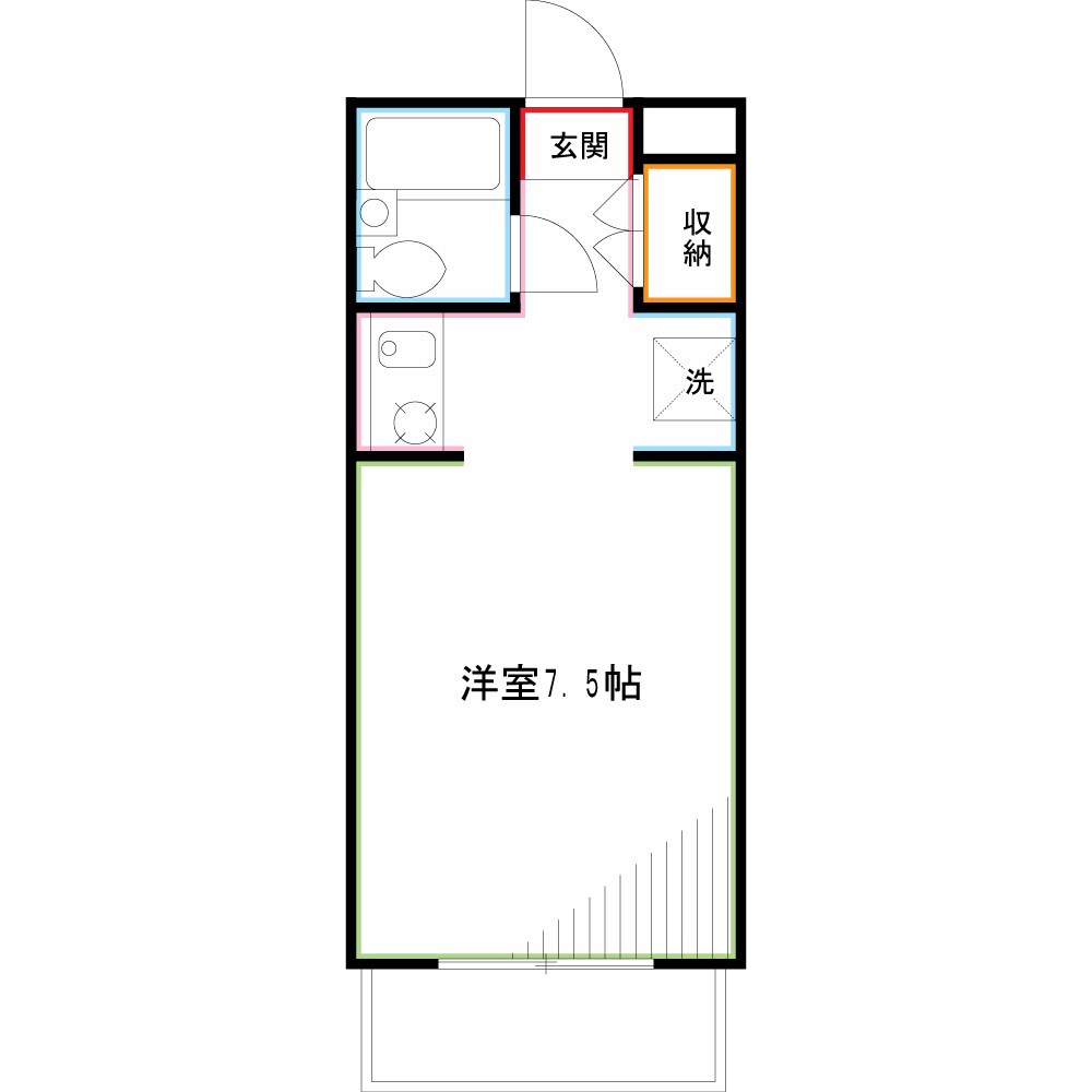 東京都小金井市東町１丁目 間取り